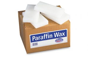 Packing of paraffin wax